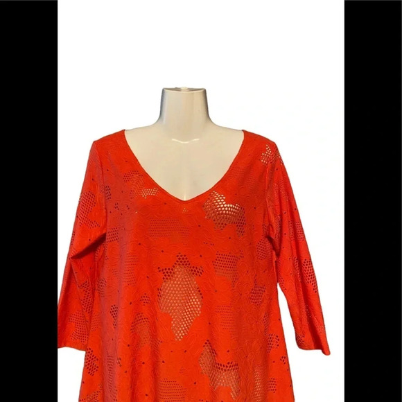 Clara SunWoo Tunic Top Asymmetric Hem - Picture 2 of 8